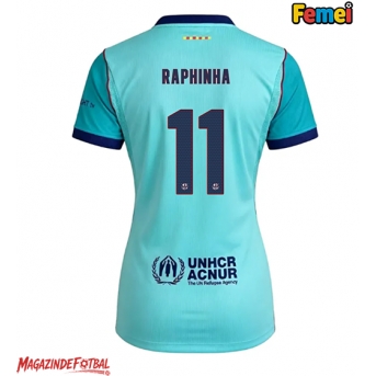Barcelona Raphinha Belloli #11 Tricou Fotbal Replică 2026-27 Femei Treilea